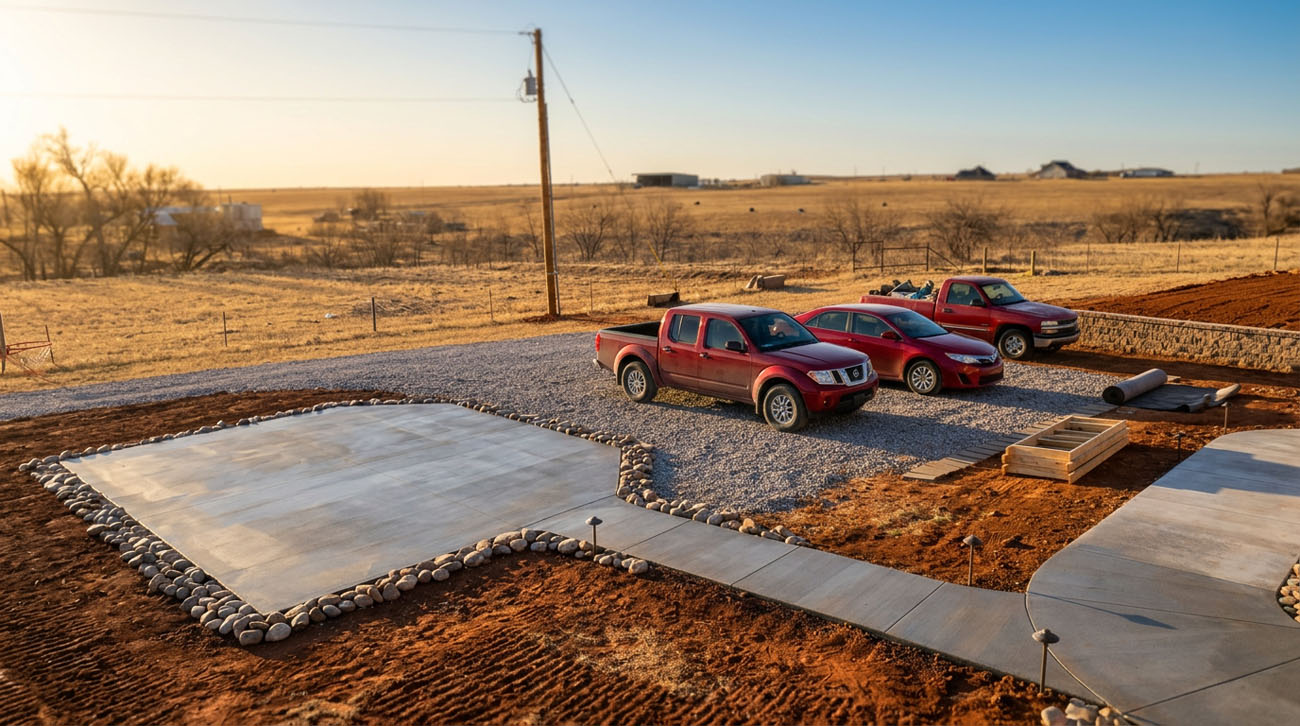 Concrete project by Oklahoma's Concrete Specialists