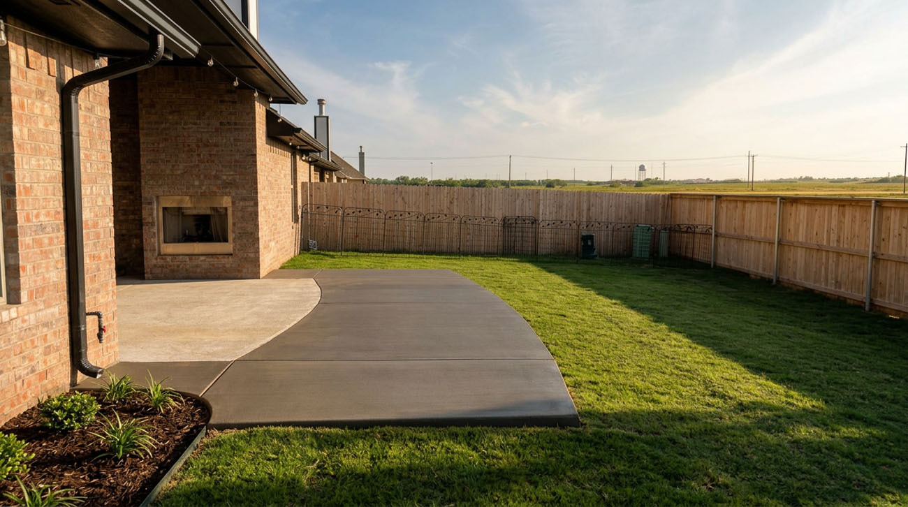Concrete project by Oklahoma's Concrete Specialists