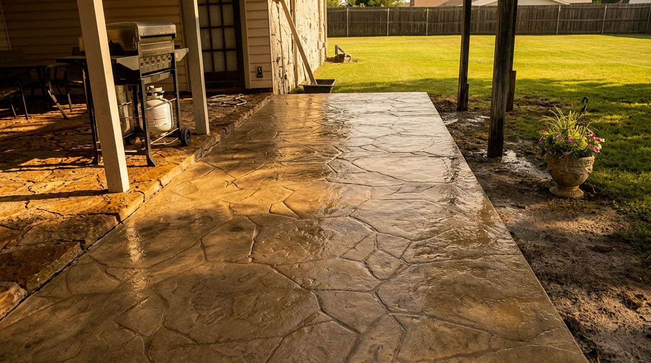 Concrete project by Oklahoma's Concrete Specialists