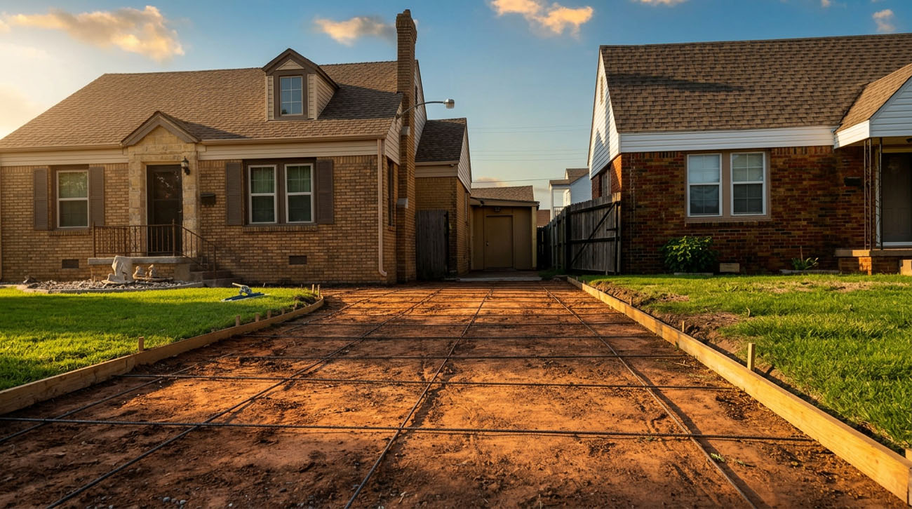 Concrete project by Oklahoma's Concrete Specialists