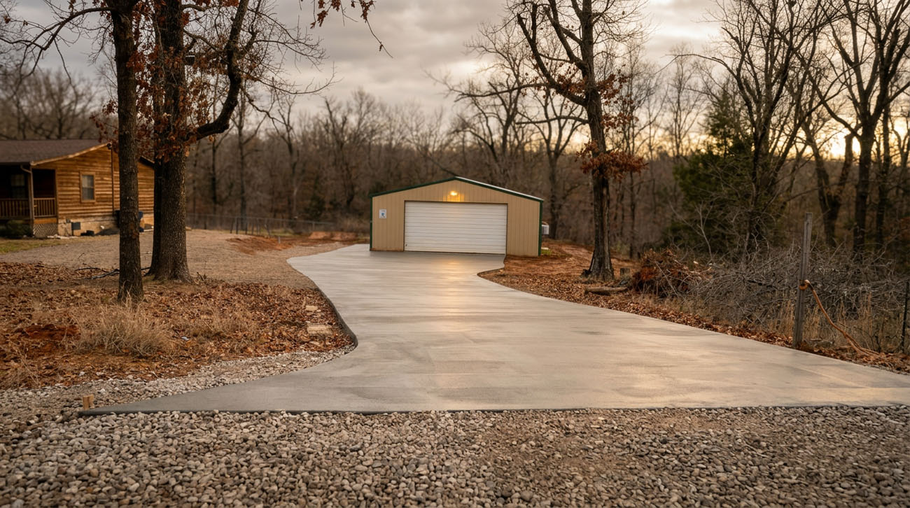 Concrete project by Oklahoma's Concrete Specialists